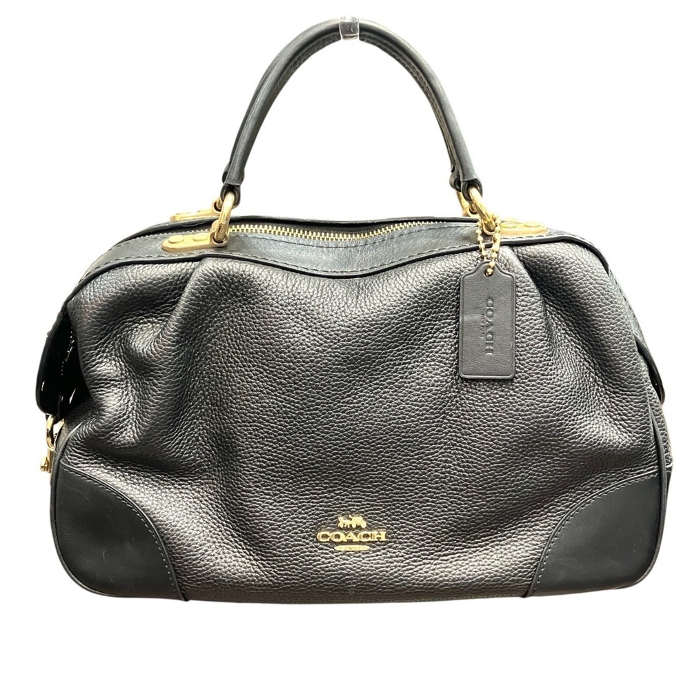 Coach Lane Satchel Handbag, Leather, 69621